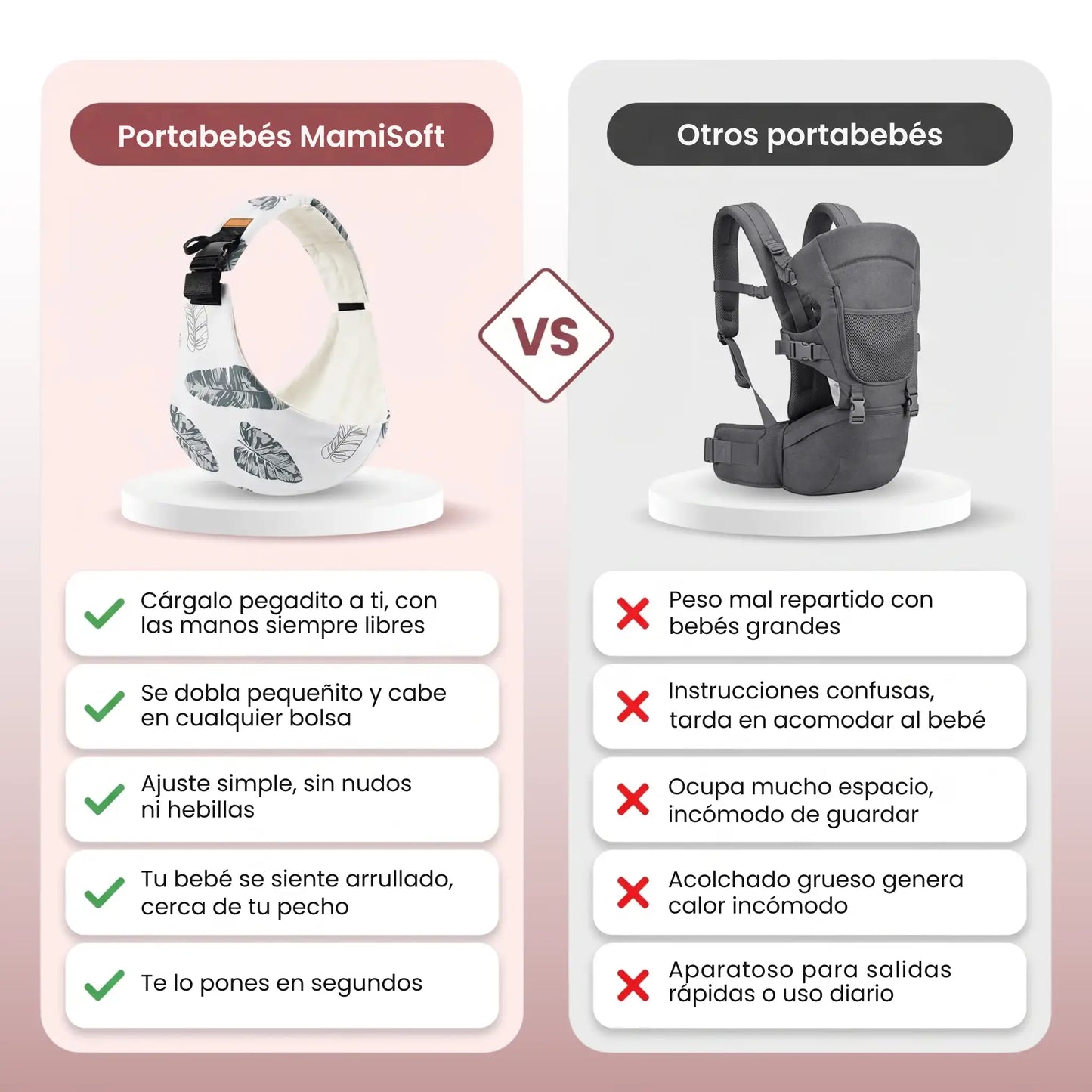 Portabebés MamiSoft